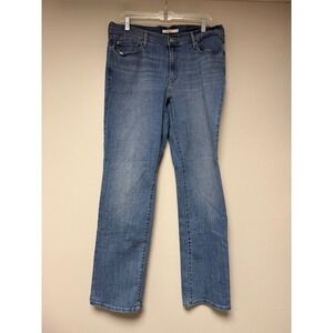 Levi's 505 Straight Leg Jeans Medium Wash Size 14